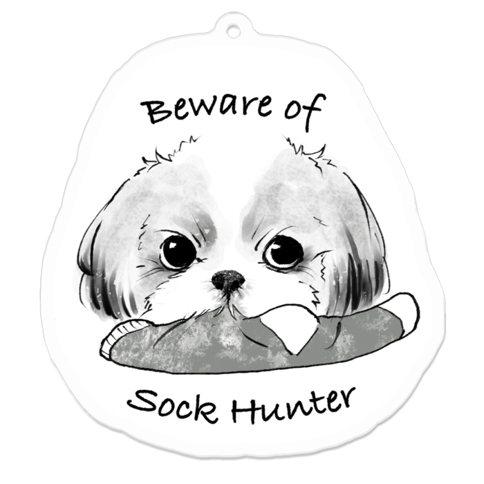 アクリルキーホルダー - 70 x 70 (mm)