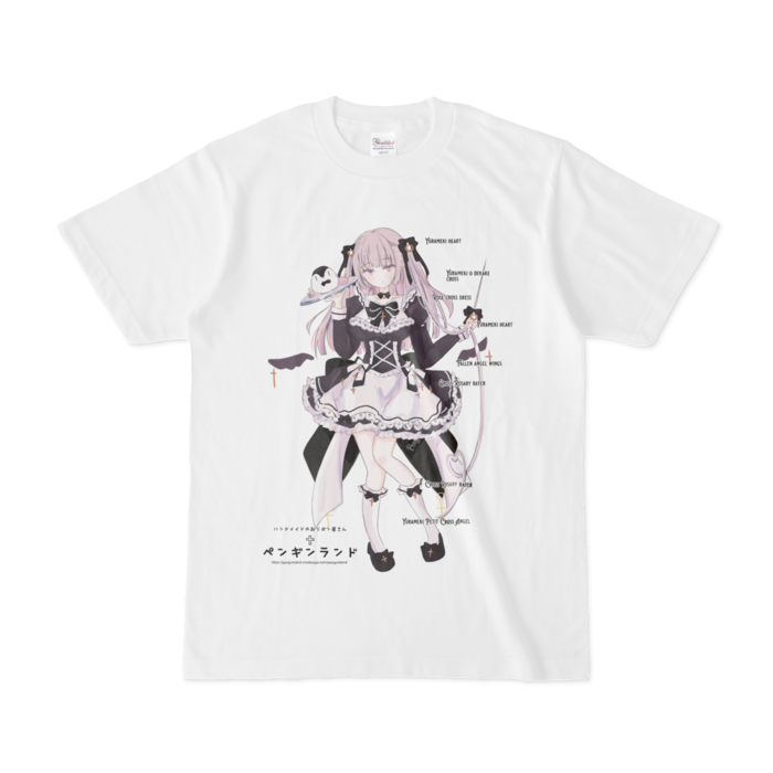 20225】ハンドメイドアリスちゃん 痛Tシャツ - ペンギンランド【地雷系