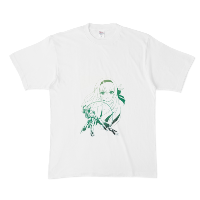 3、Green緑 - XL - 白(1)