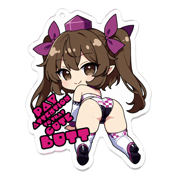 アクリルキーホルダー - 70 x 70 (mm)