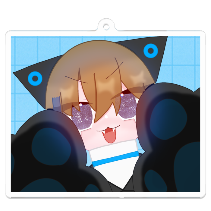 アクリルキーホルダー - 70 x 70 (mm)