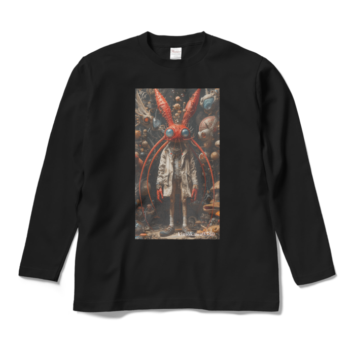 ロングスリーブTシャツ - M - ブラック