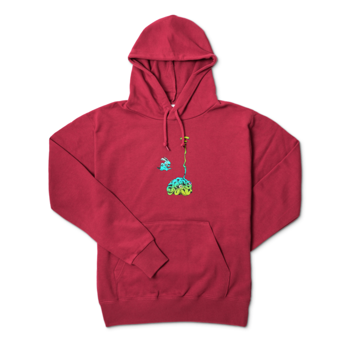 パーカー - L - バーガンディ(6)