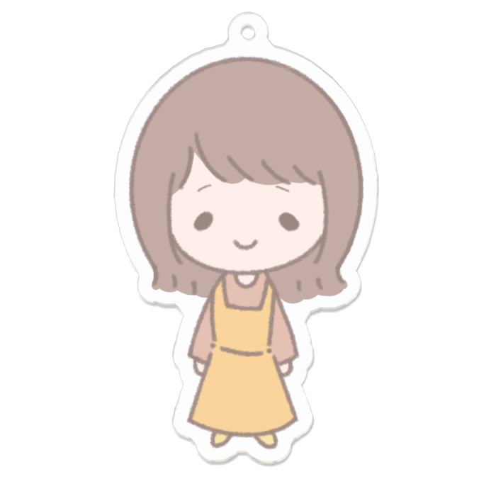 アクリルキーホルダー - 70 x 70 (mm)