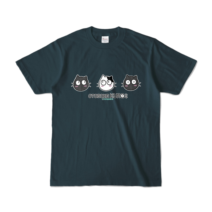 カラーTシャツ - S - デニム (濃色)