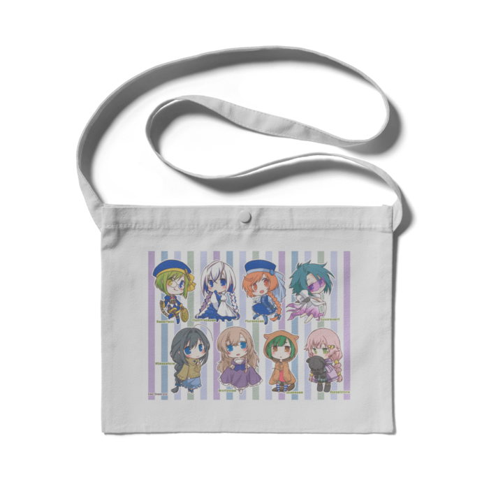 サコッシュ - 300 x 230 (mm) - ライトグレー