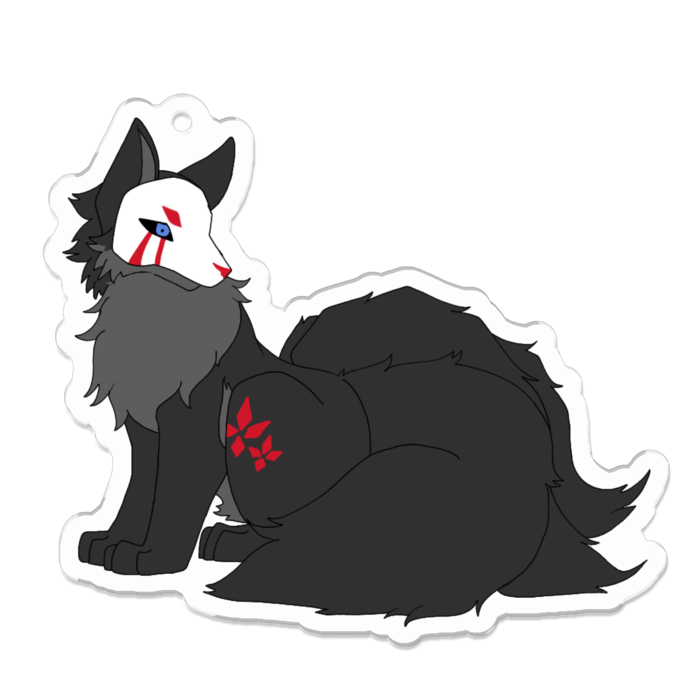 アクリルキーホルダー - 70 x 70 (mm)