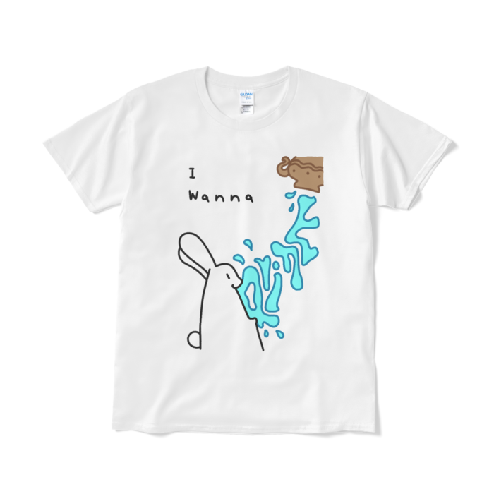 Tシャツ - L - ホワイト