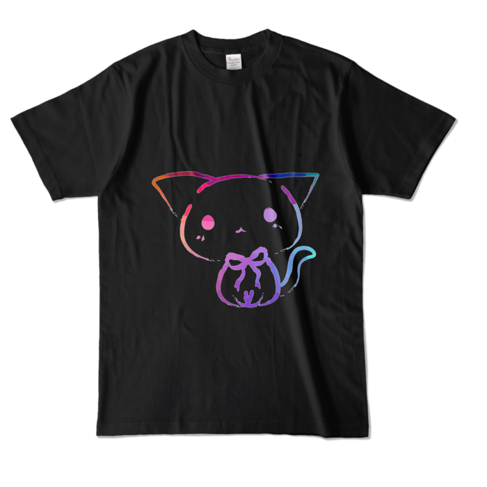 カラーTシャツ - L - ブラック (濃色)