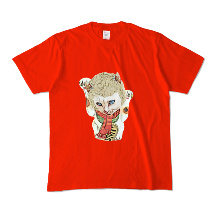 カラーTシャツ - M - レッド (濃色)