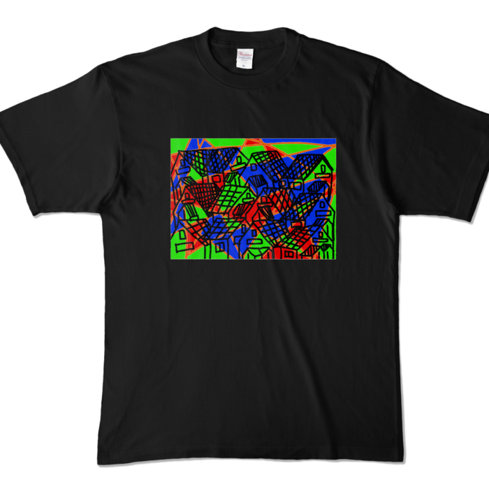 カラーTシャツ - XL - ブラック (濃色)