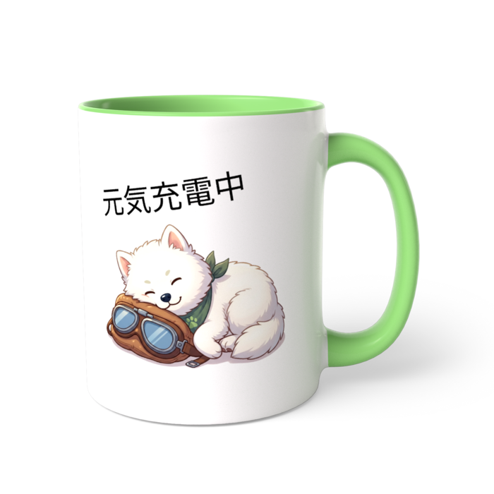 ツートンカラーマグカップ - 直径 8.2cm / 高さ 9.5cm