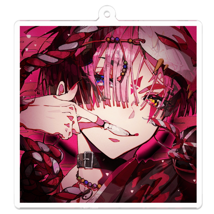 アクリルキーホルダー - 70 x 70 (mm)