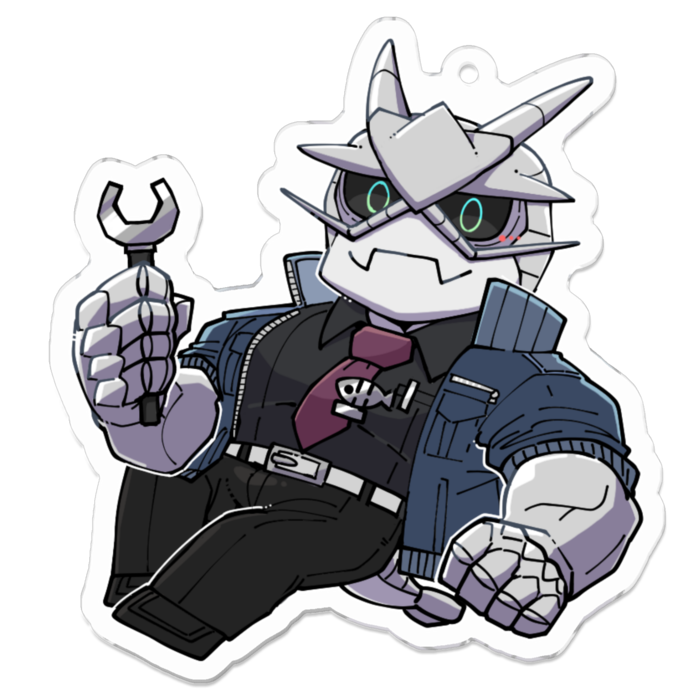 アクリルキーホルダー - 70 x 70 (mm)