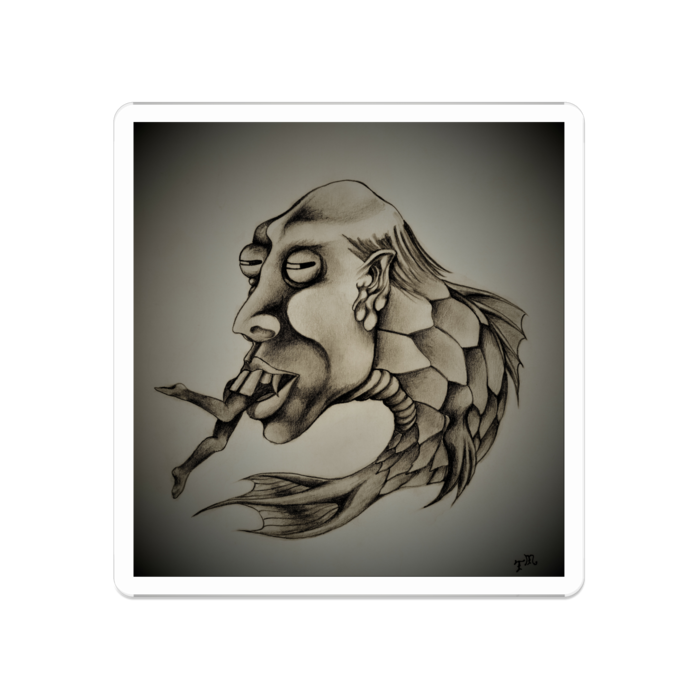 アクリルバッジ - 50 x 50 (mm)