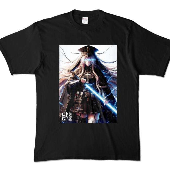 カラーTシャツ - XL - ブラック (濃色)