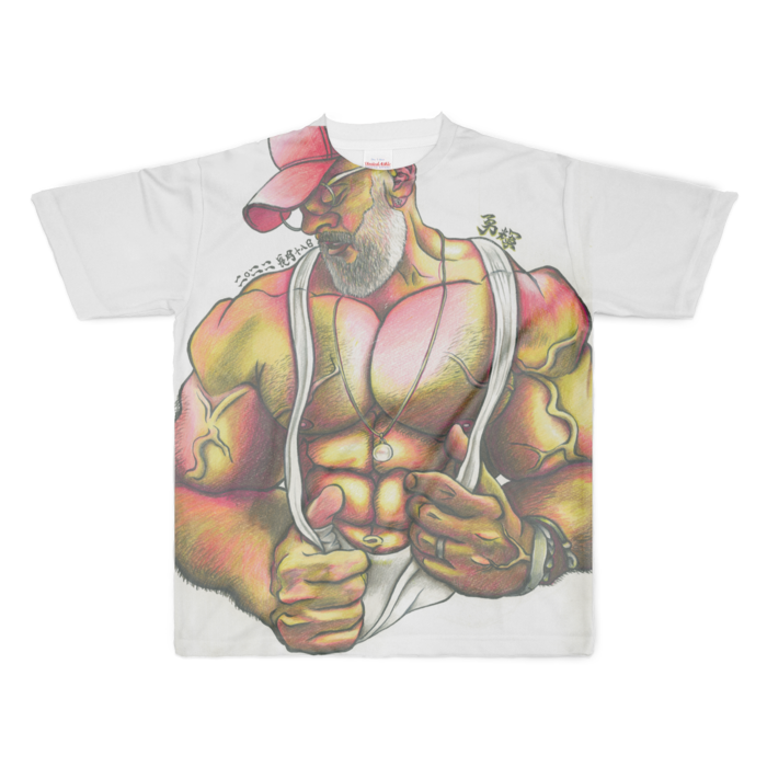 フルグラフィックTシャツ - XL - 正面印刷のみ