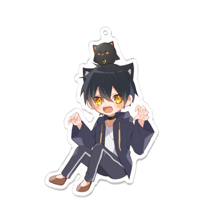 アクリルキーホルダー - 100 x 100 (mm)