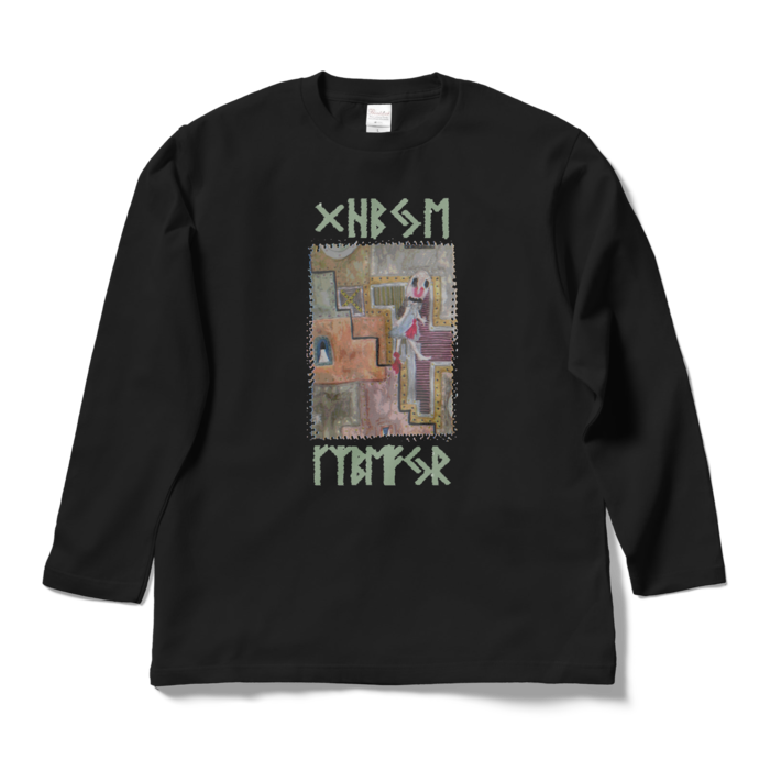 ロングスリーブTシャツ - L - ブラック