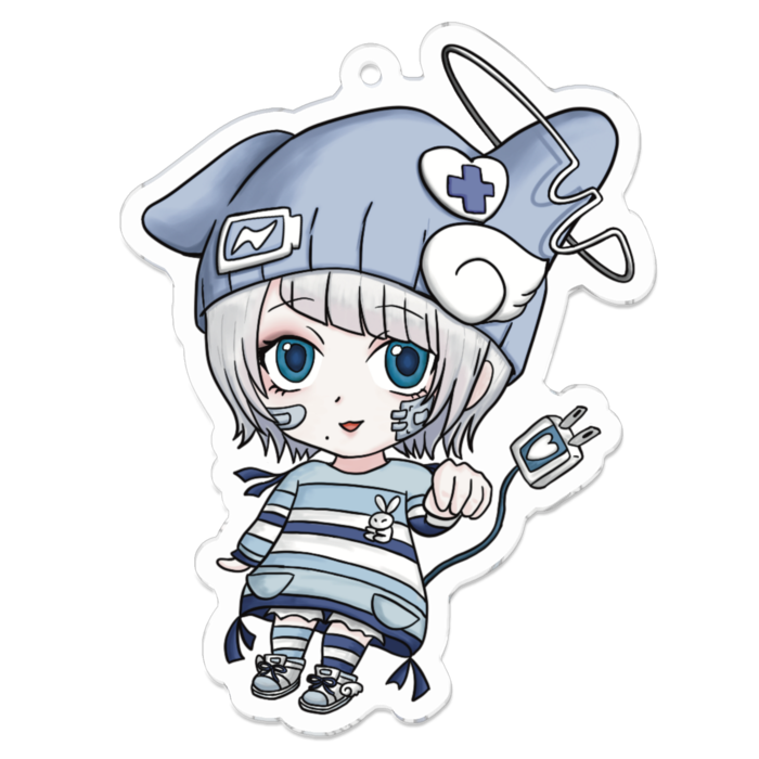 アクリルキーホルダー - 70 x 70 (mm)