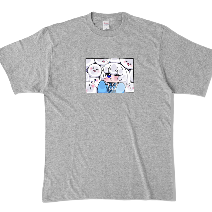 カラーTシャツ - XL - 杢グレー （濃色）