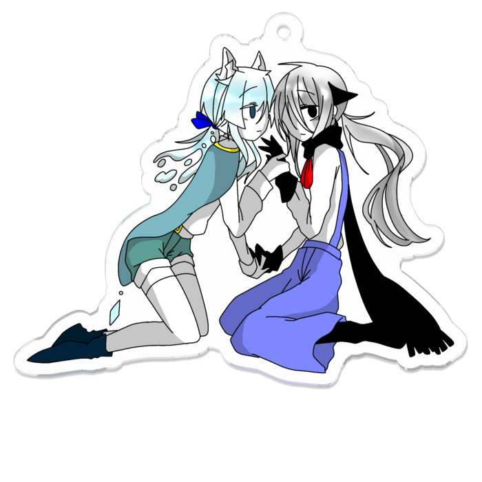 アクリルキーホルダー - 70 x 70 (mm)