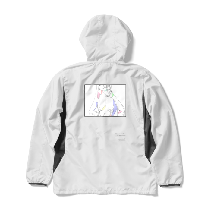 ウインドブレーカー - L - 背面