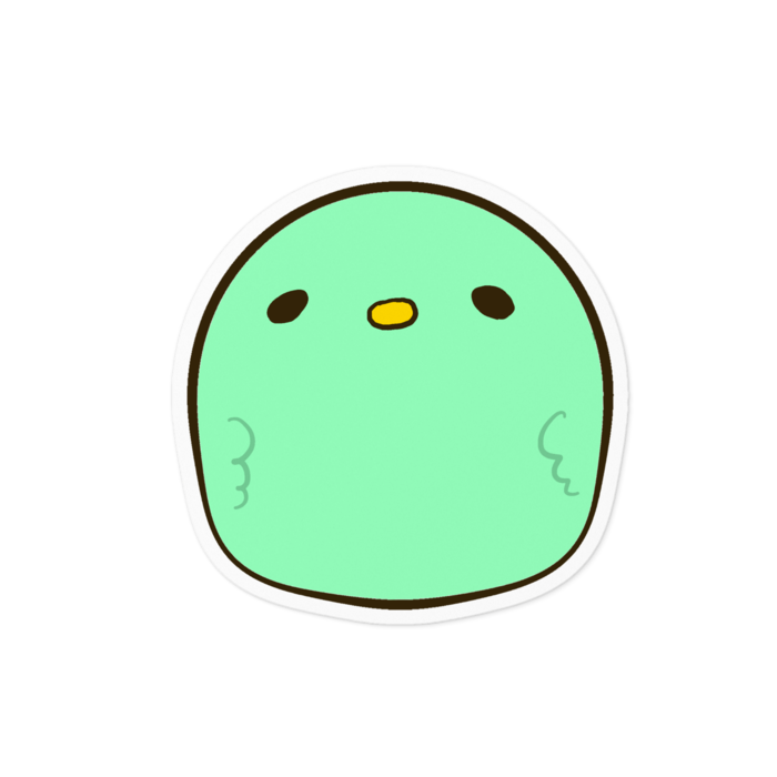 ステッカー - 100 x 100 (mm)