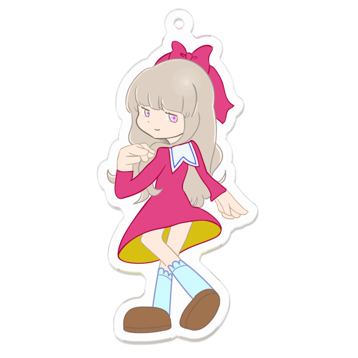 アクリルキーホルダー - 70 x 70 (mm)