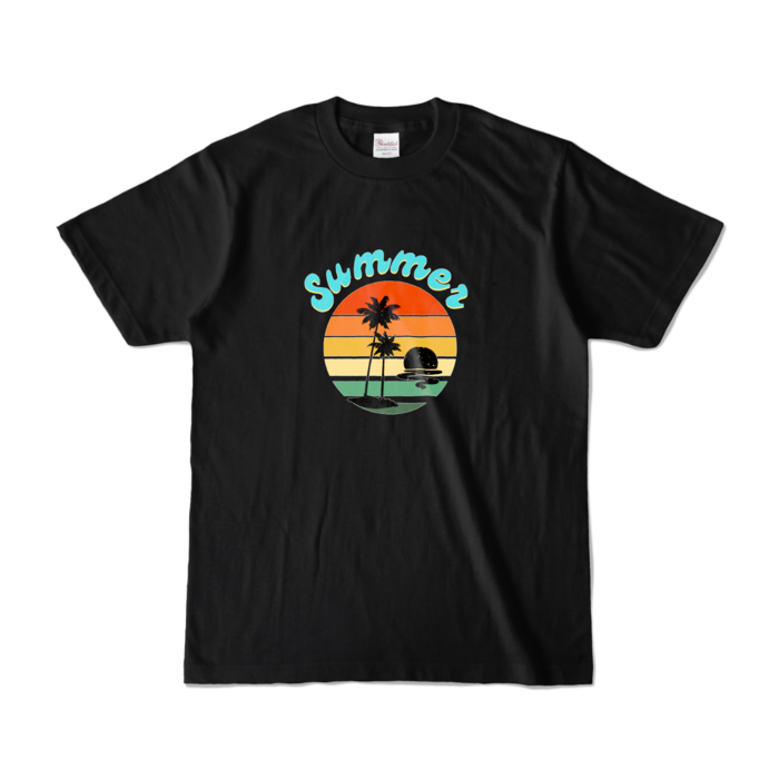 カラーTシャツ - S - ブラック (濃色)