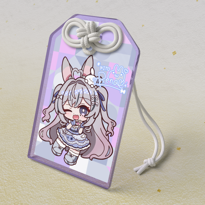 アクリルお守り(パープル)