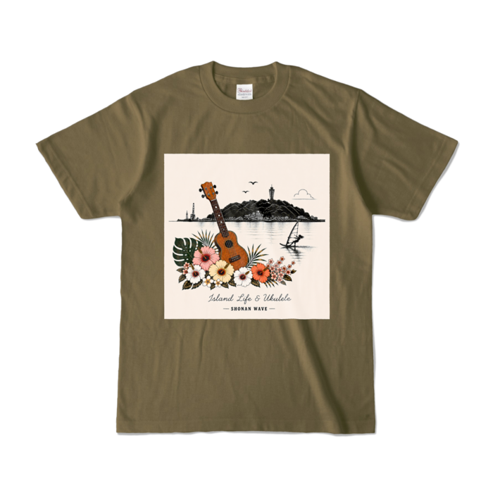 カラーTシャツ - S - オリーブ (濃色)