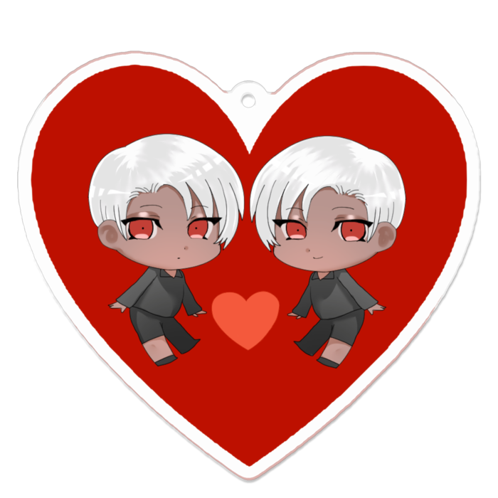 アクリルキーホルダー - 70 x 70 (mm)