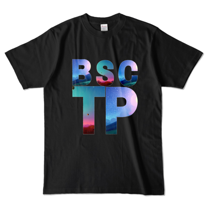 カラーTシャツ - L - ブラック (濃色)|Colored T-Shirt - L - Black (Dark)