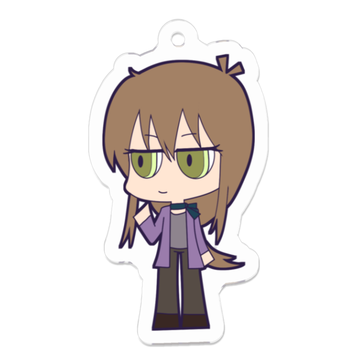 アクリルキーホルダー(コーティング) - 50 x 50 (mm)