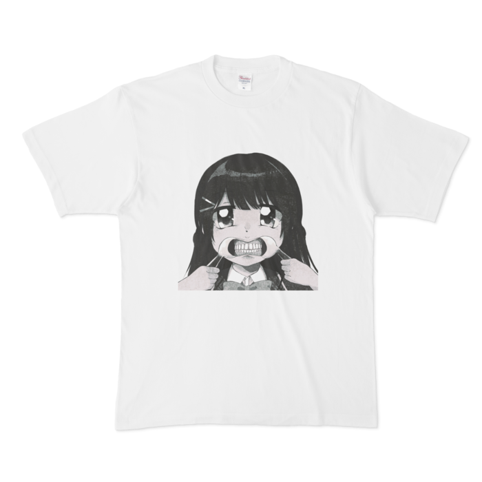 Tシャツ - XL - モノクロ