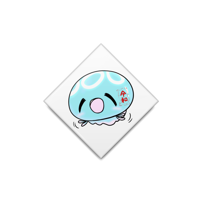 缶バッジ - ひし形40mm