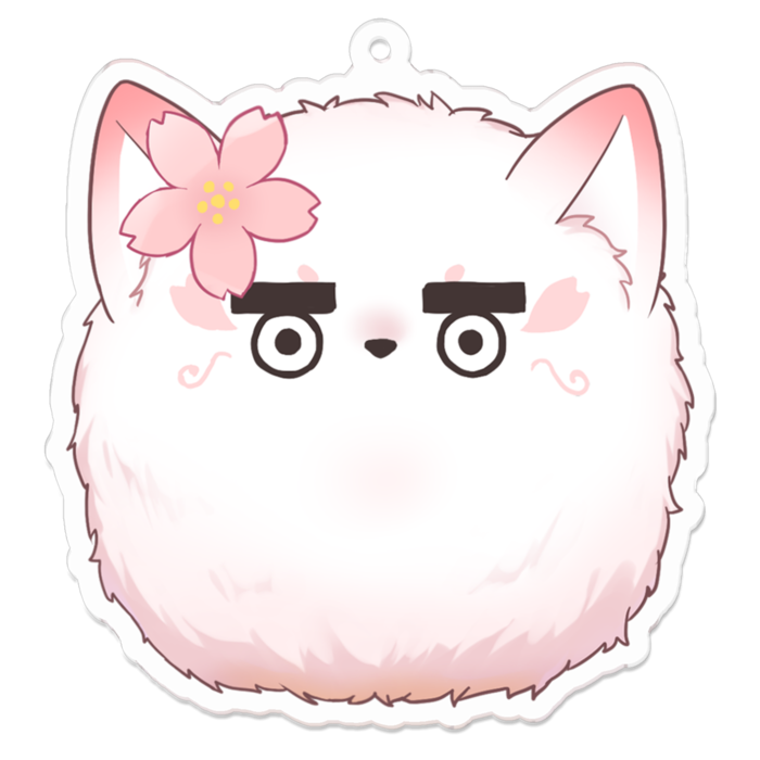 アクリルキーホルダー - 70 x 70 (mm)