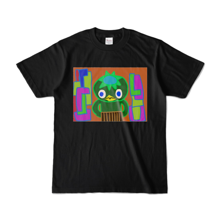 カラーTシャツ - S - ブラック (濃色)