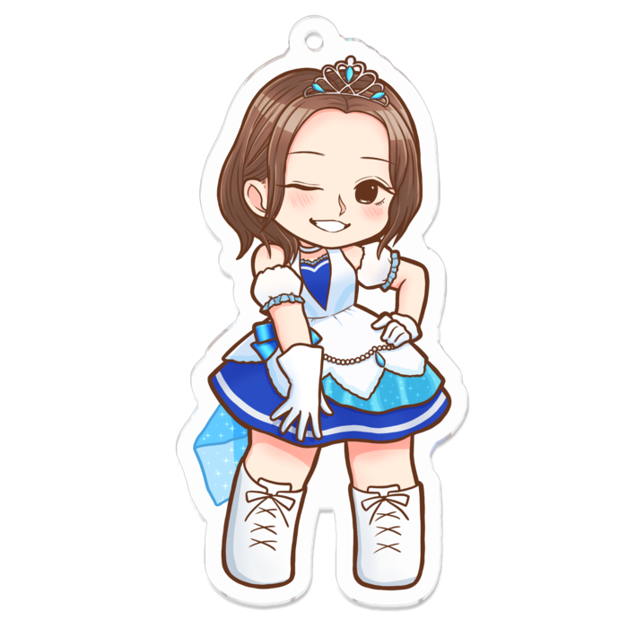 アクリルキーホルダー - 70 x 70 (mm)