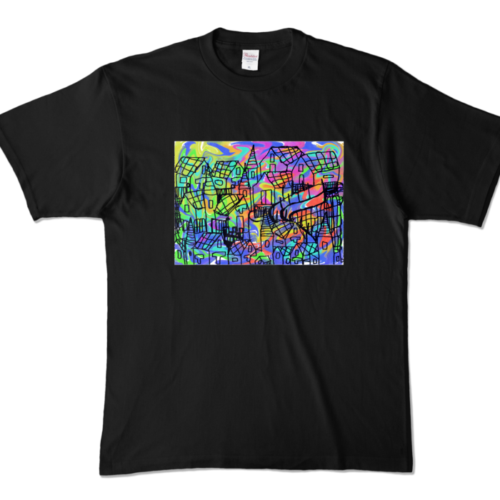 カラーTシャツ - XL - ブラック (濃色)