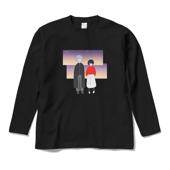 ロングスリーブTシャツ - M - ブラック