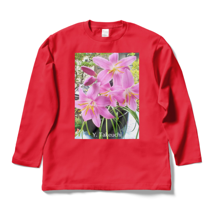 ロングスリーブTシャツ - L - レッド