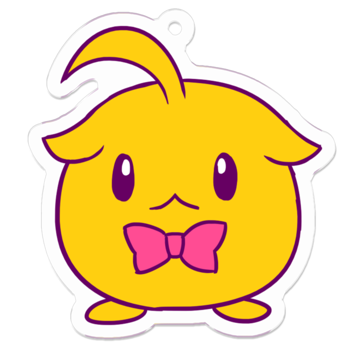 アクリルキーホルダー - 50 x 50 (mm)