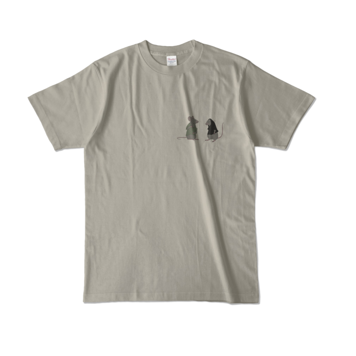 カラーTシャツ - L - シルバーグレー (淡色)