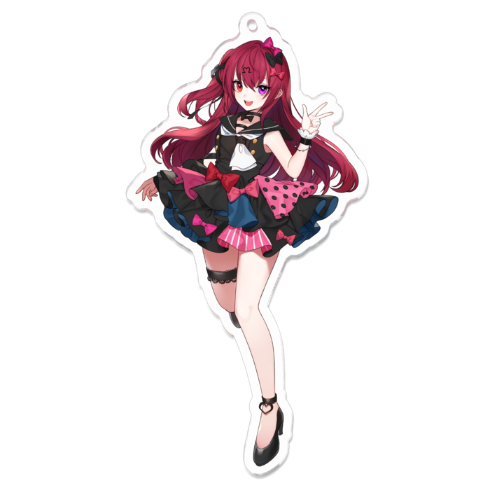 アクリルキーホルダー（コーティング） - 100 x 100 (mm)