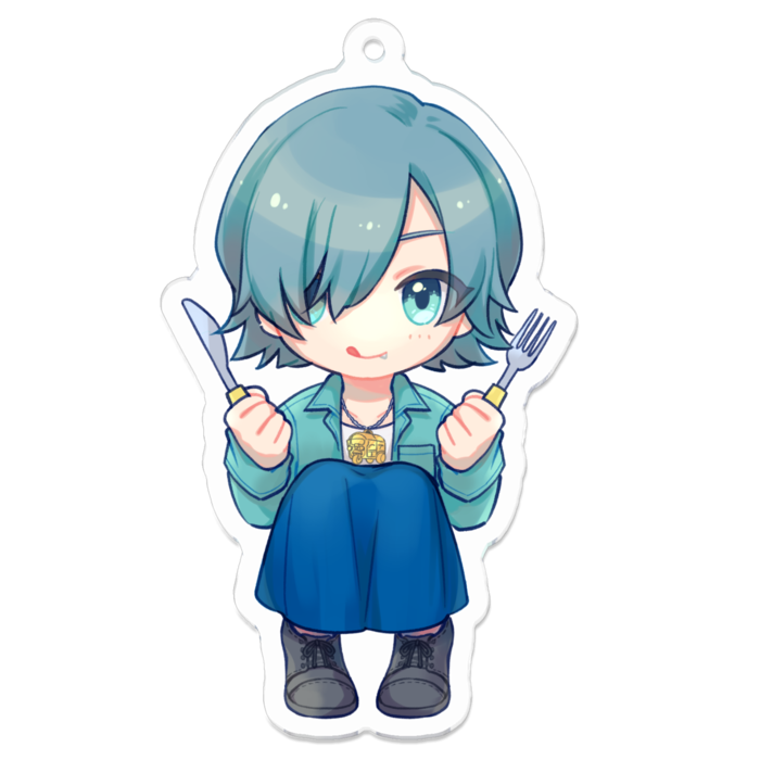 アクリルキーホルダー - 70 x 70 (mm)