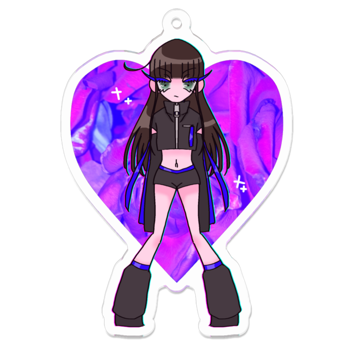 アクリルキーホルダー - 70 x 70 (mm)