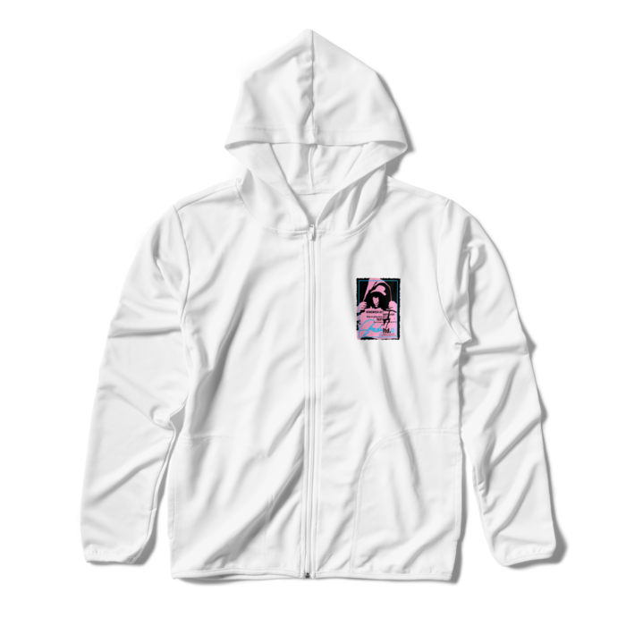 ジップパーカー - S - ホワイト