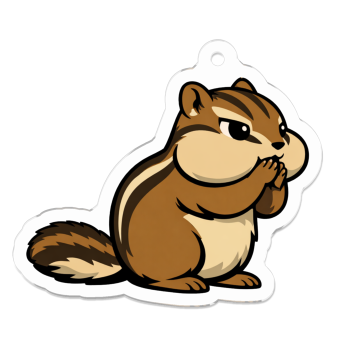 アクリルキーホルダー - 50 x 50 (mm)